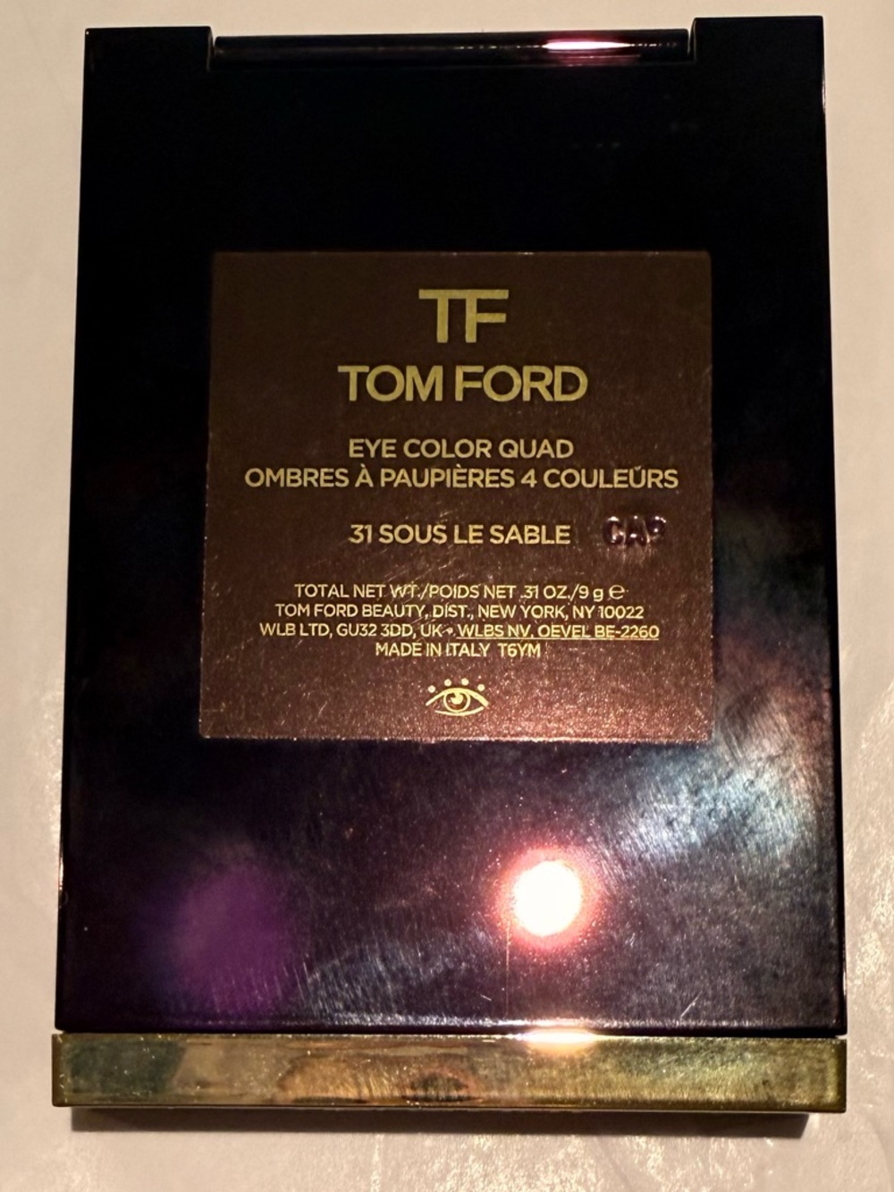 Used TOM FORD EYE COLOR QUAD 31 Sous Le Sable - Picture 3 of 4